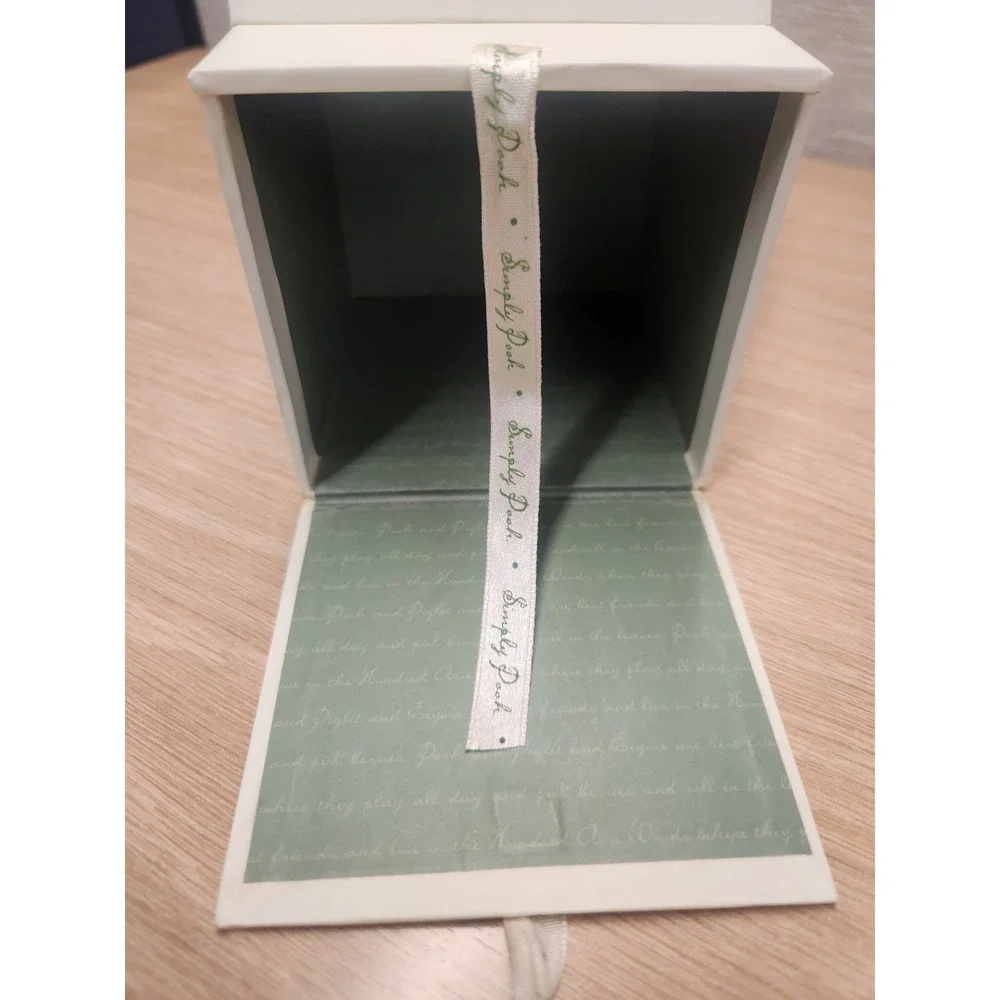 Disney WINNIE the POOH Picture Photo‎ Frame/Cube Keepsake Box W/Ribbon Closure